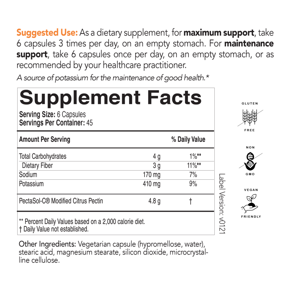 EcoNugenics ® PectaSol-C (270 Capsules)