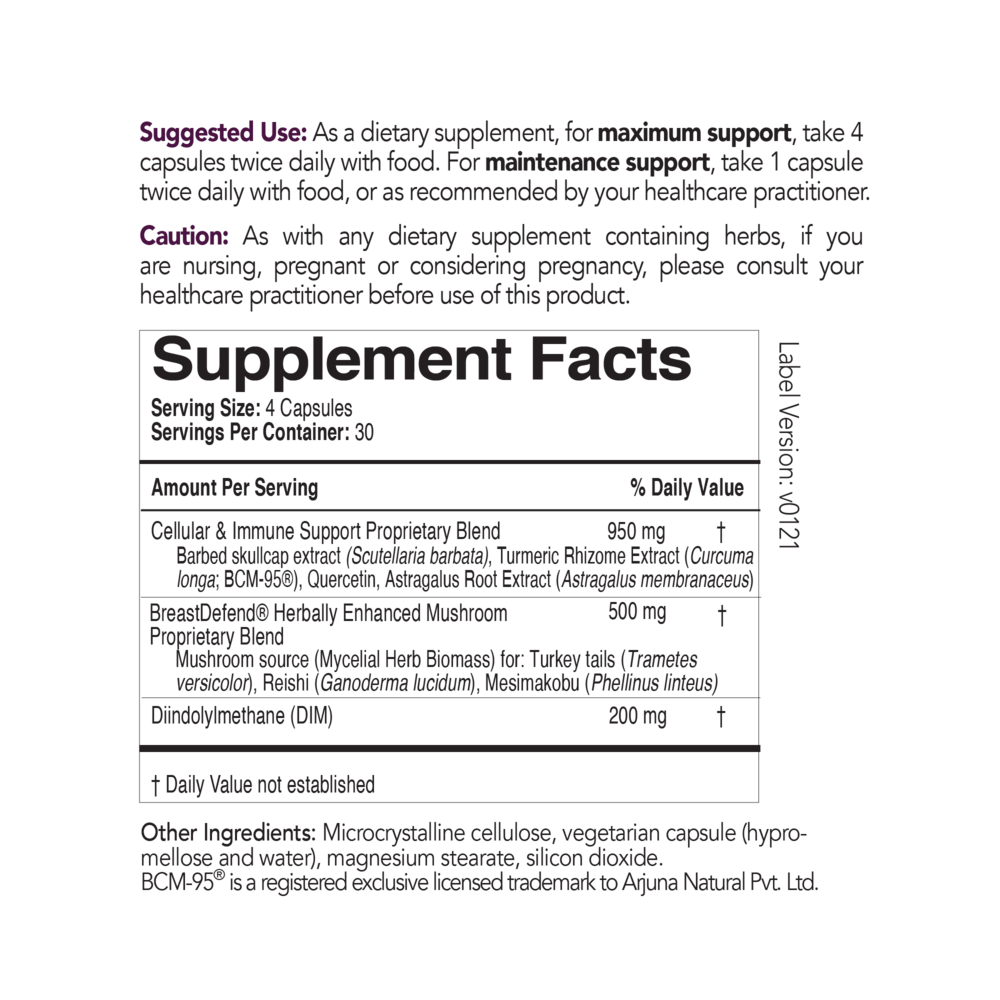 EcoNugenics BreastDefend® (120 Capsules)