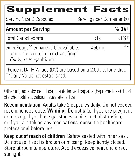 A list of supplement facts.