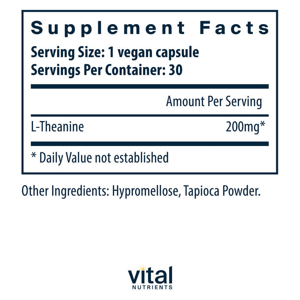 A picture of the supplement facts label.