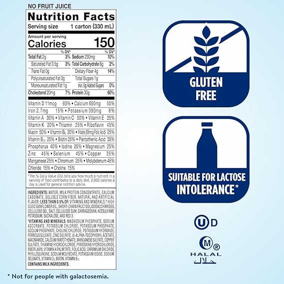 Ensure® Max Protein Nutrition Shake Creamy Strawberry Flavor Liquid 11 oz. Recloseable Carton (68169)