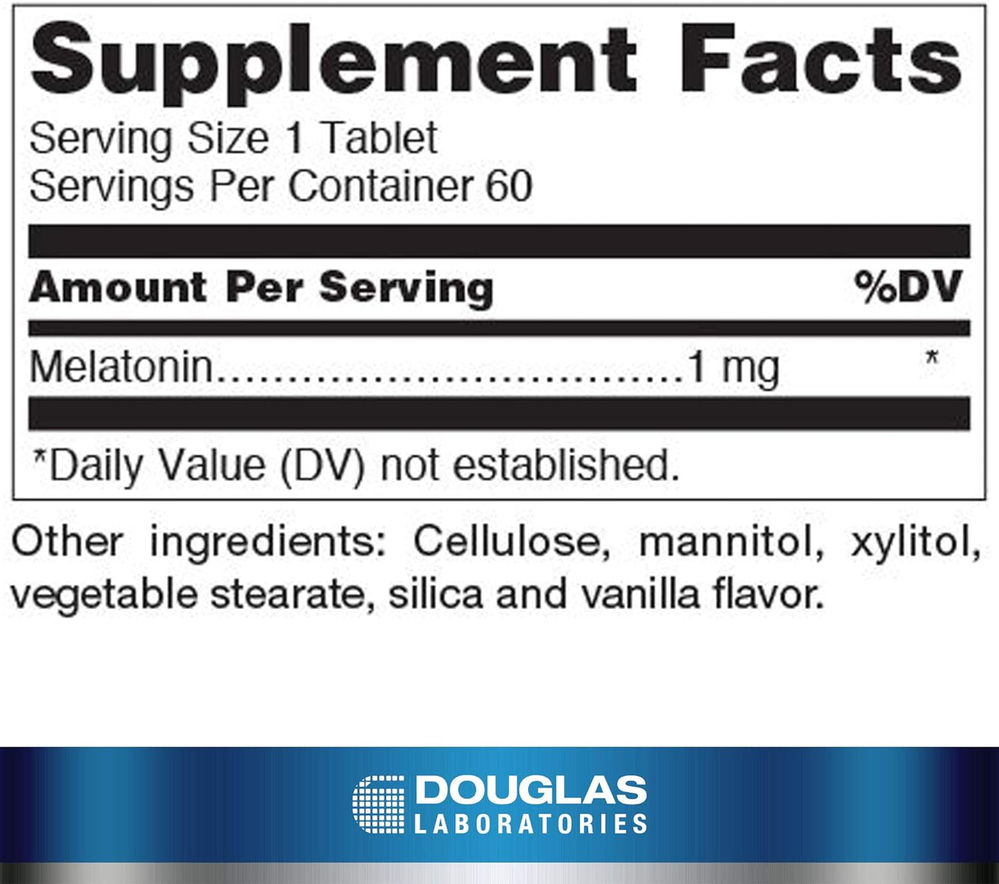 Douglas Labs Melatonin (1mg)
