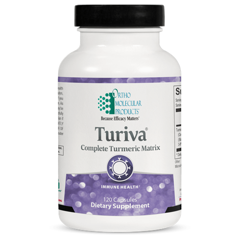 A picture of Orthomolecular Products Turiva, 120 Capsules