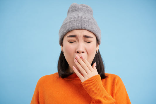 Tired Person from Stress and "Adrenal Fatigue"