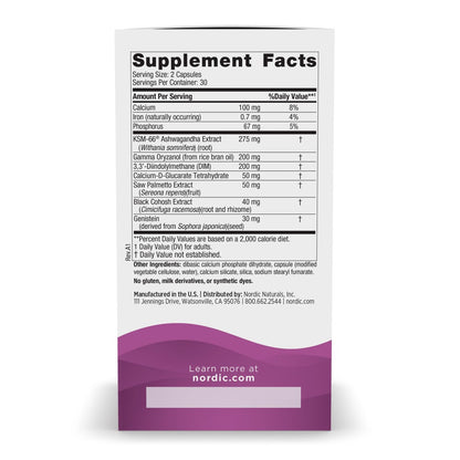 A list of supplement facts.