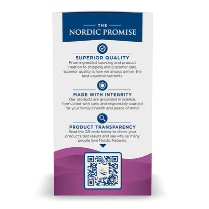 A picture of the Nordic Promise.  Superior Quality, Made with Integrity, and Products Transparency.