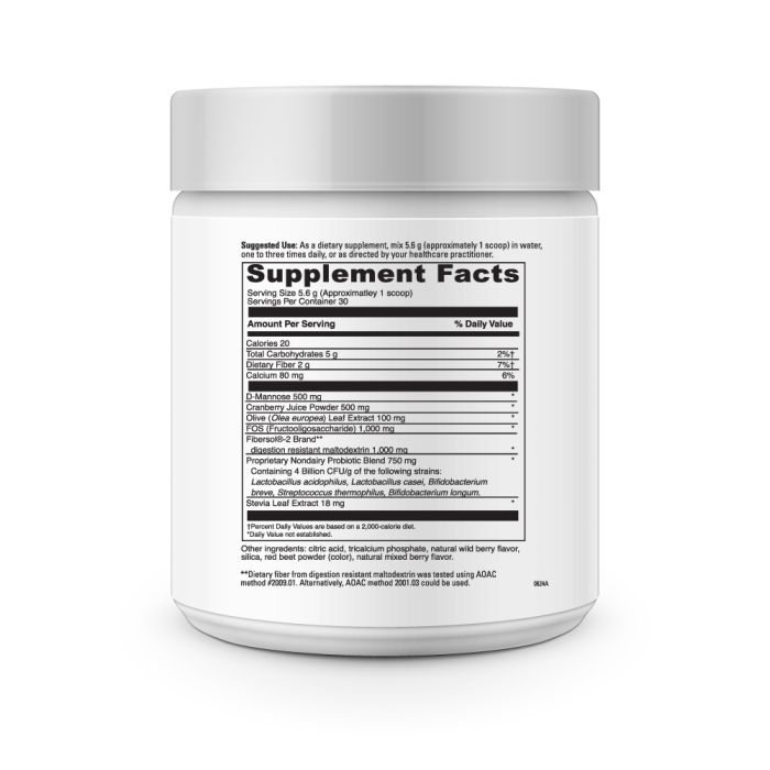 Supplement container with a label displaying 'Supplement Facts' on a white background