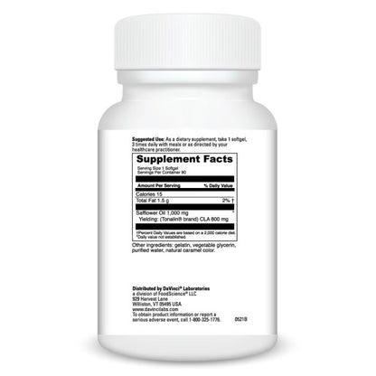 Supplement bottle with label showing 'Supplement Facts' on a white background