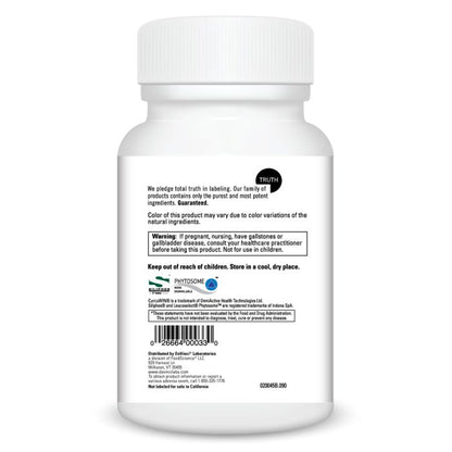 White bottle with label on a white background