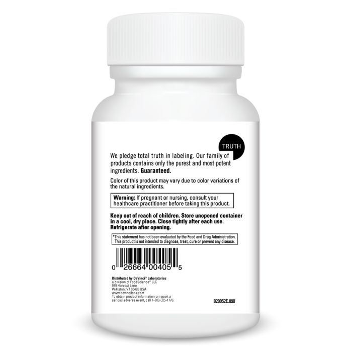 White bottle with label on a white background