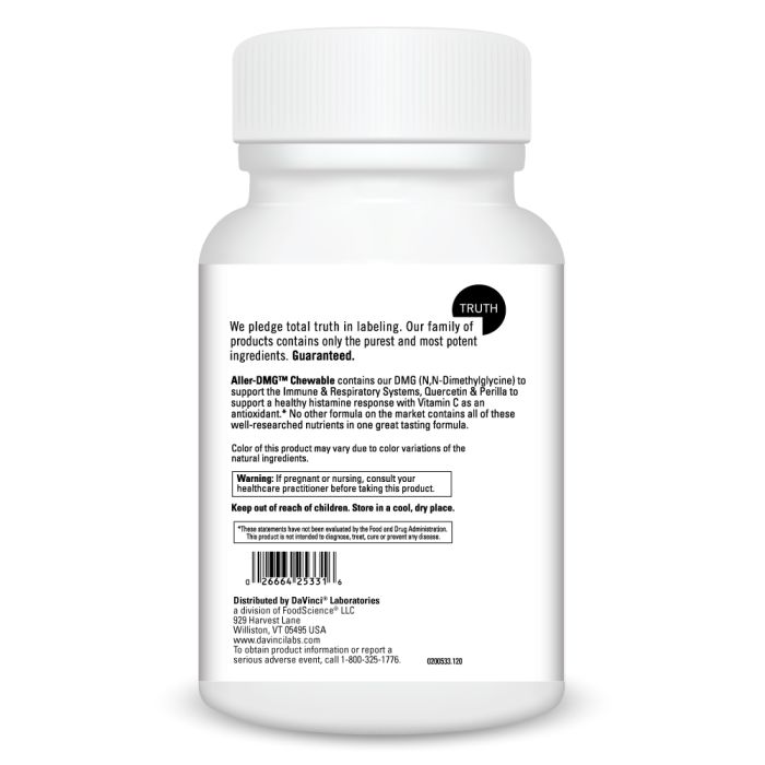 White pill bottle with black text on a white background