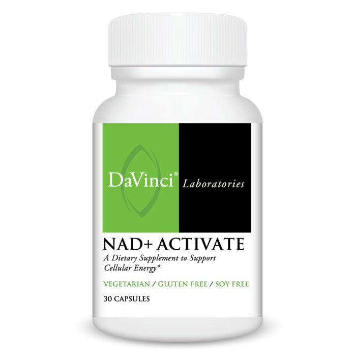 A bottle of DaVinci Labs MAD+ACTIVATE, 30 Capsules