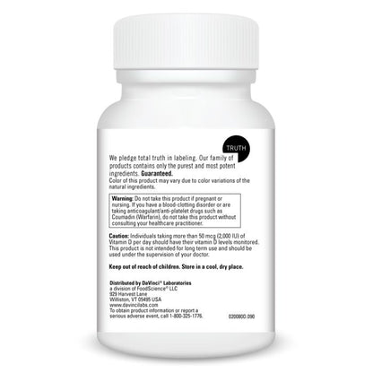 White pill bottle with detailed labeling on a white background