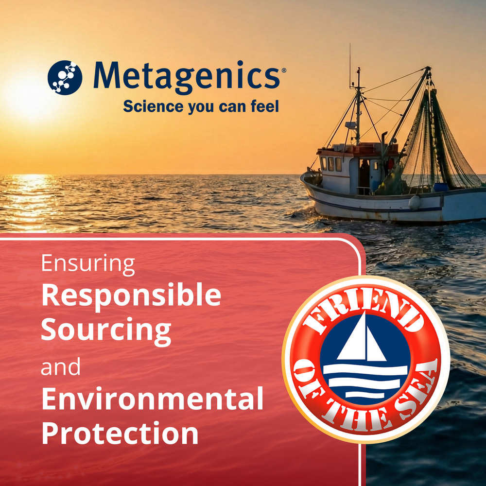 A picture of a boat in the water indicating that Metagenics Omegagenics 5 in 1 liquid fish oil is responsibly source 