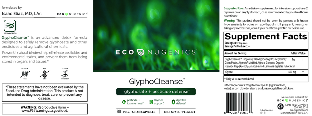 A label that shows supplement facts