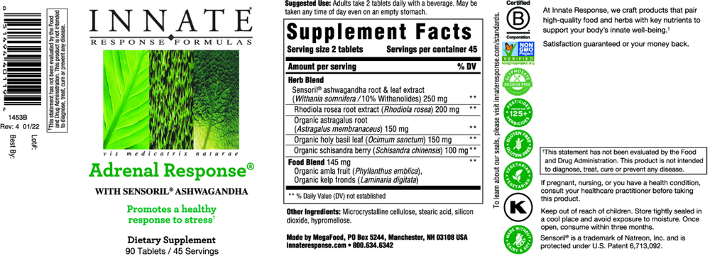 A label that shows supplement facts