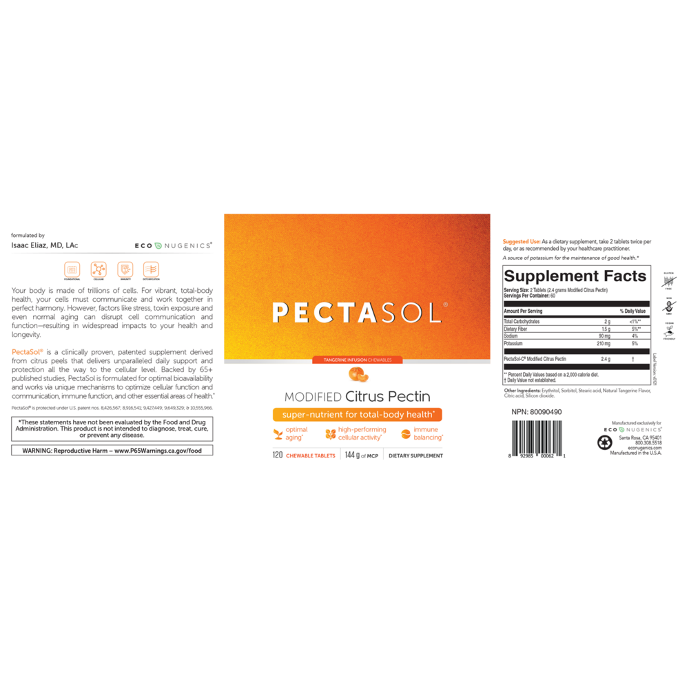 A label that shows supplement facts