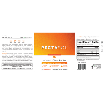 A label that shows supplement facts