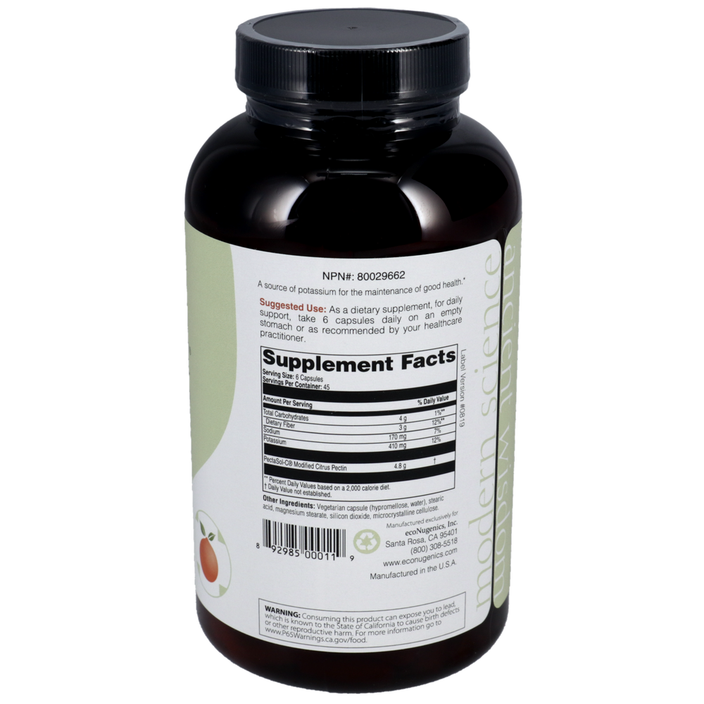 A picture of a bottle with supplement facts