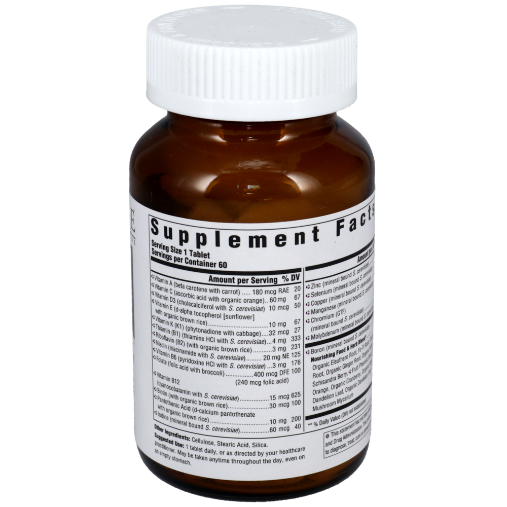 A label that shows supplement facts