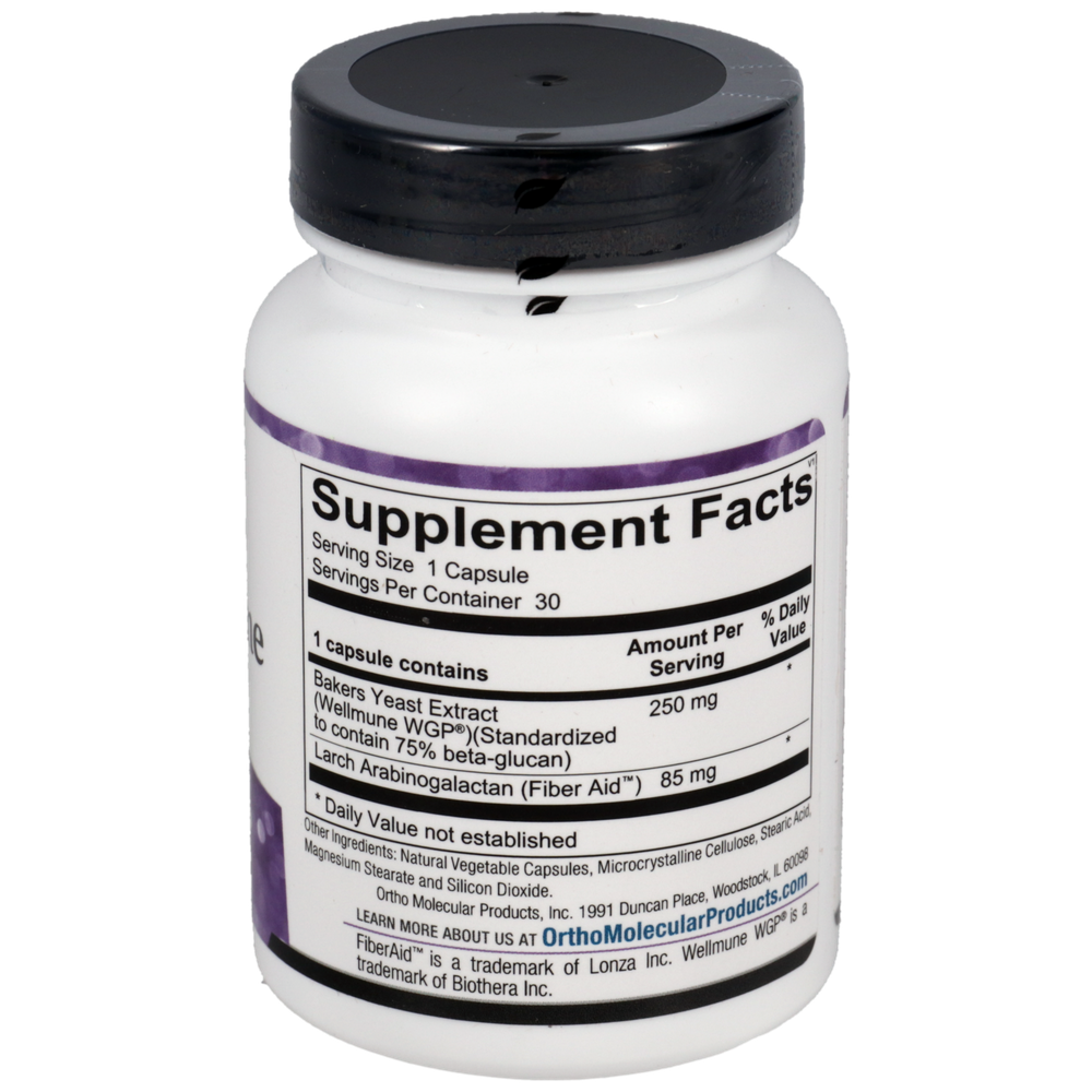 Supplement bottle with label showing 'Supplement Facts' on a white background