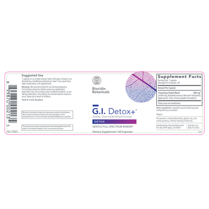 A label that shows supplement facts