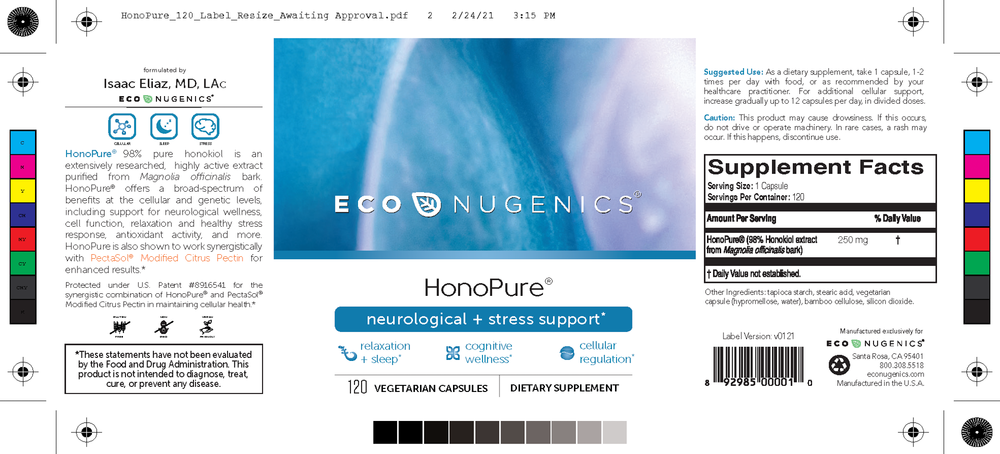 A label that shows supplement facts