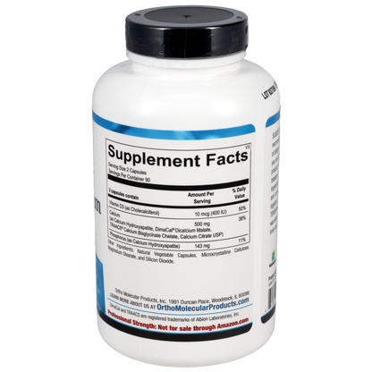 Supplement bottle with label showing 'Supplement Facts' on a white background