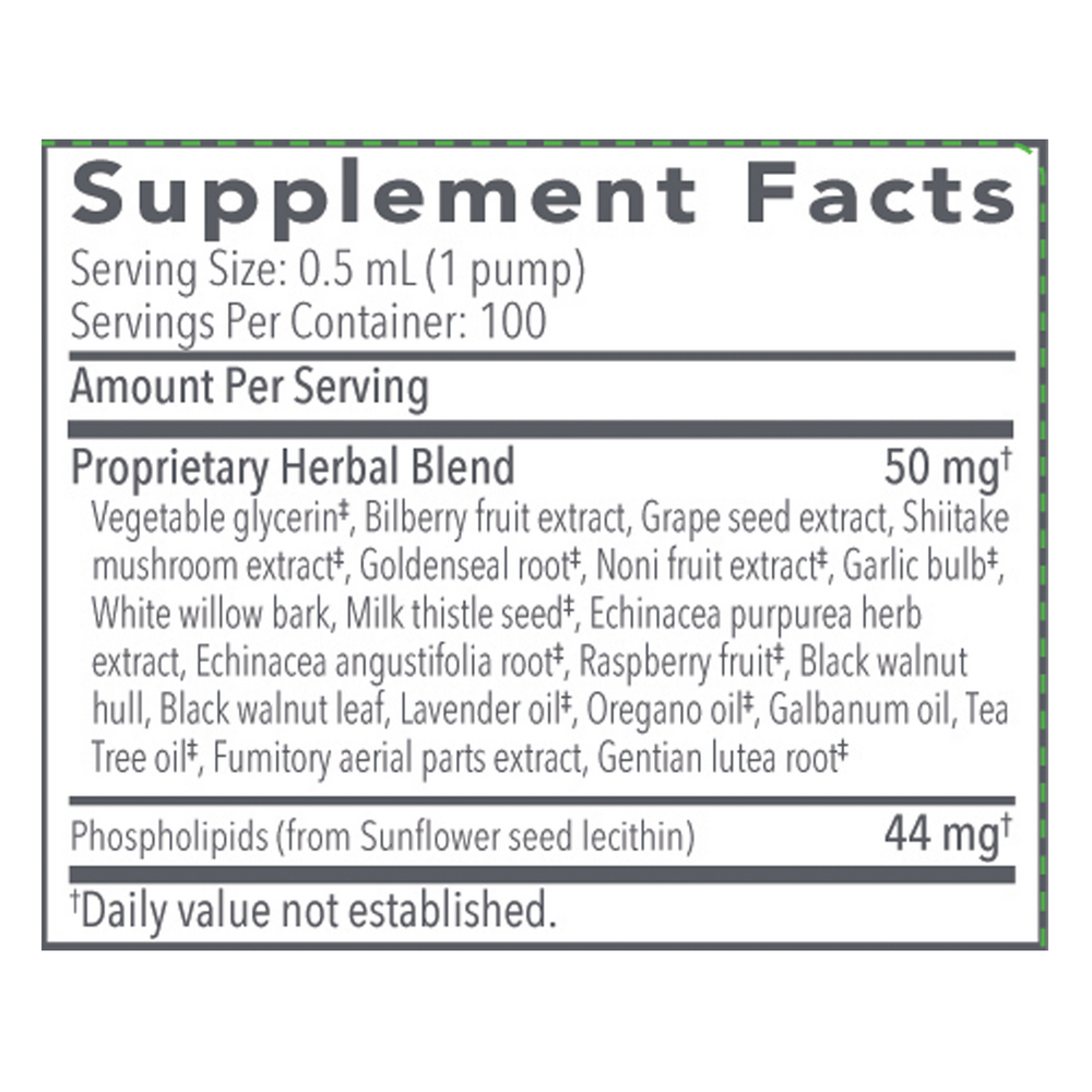 A label that shows supplement facts