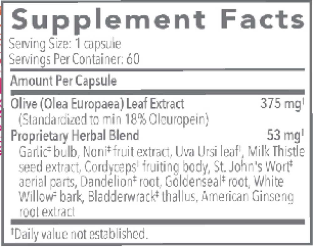 A label that shows supplement facts