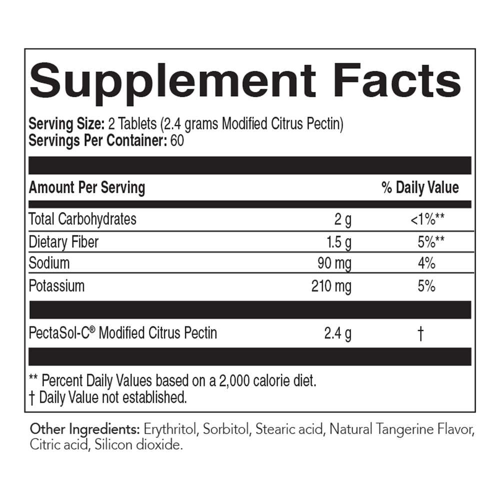 A label that shows supplement facts