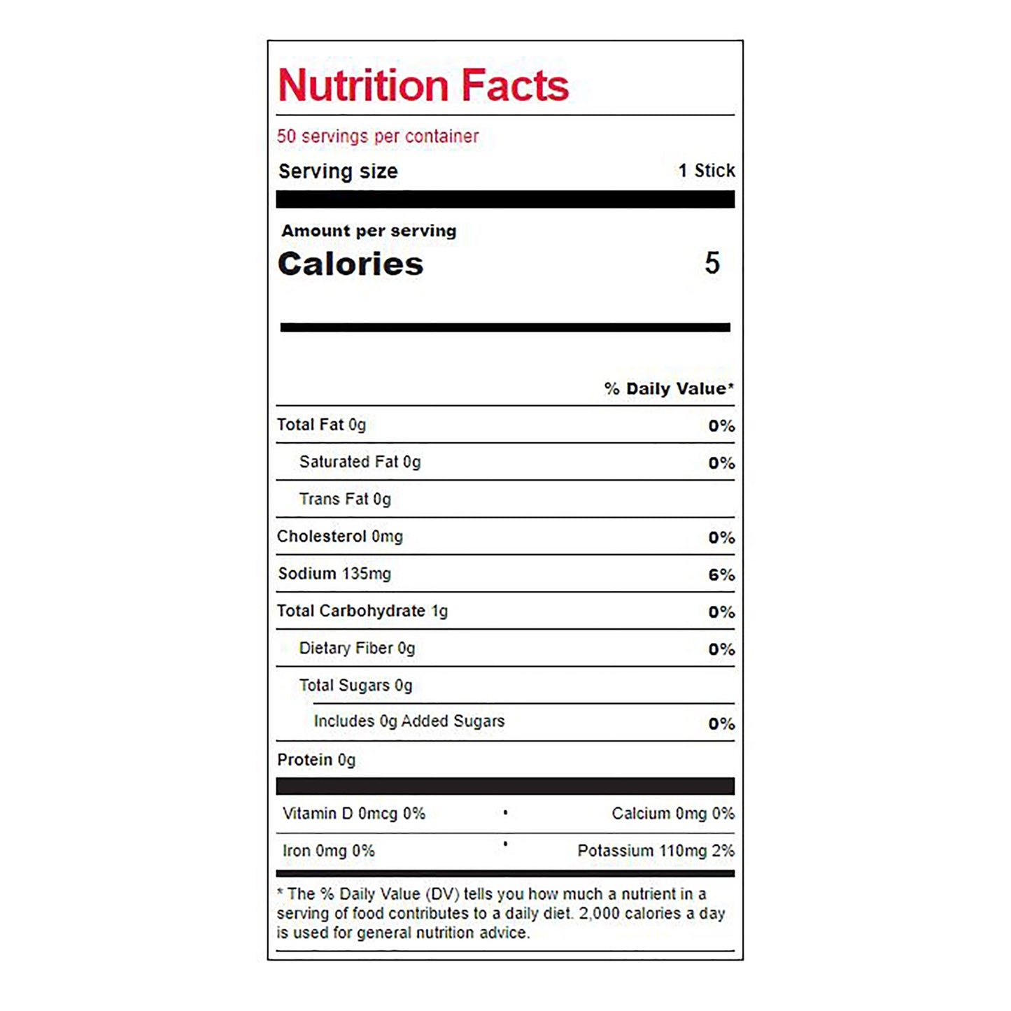 Oral Electrolyte Solution ® Zero Fruit Punch Flavor 0.11 oz. Electrolyte (159060102)