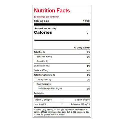 Oral Electrolyte Solution ® Zero Fruit Punch Flavor 0.11 oz. Electrolyte (159060102)