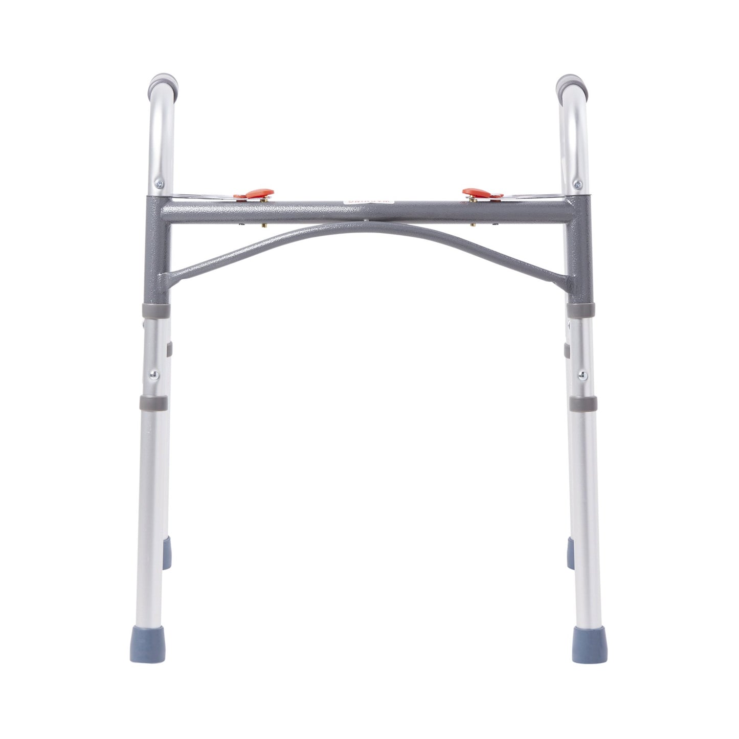 Junior Folding Walker- Adjustable Height- McKesson- Aluminum Frame 350 lbs. Weight Capacity 25 to 32 Inch Height (46-110201-4)