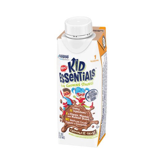 Boost® Kid Essentials™ 1.0 Chocolate Craze Flavor 8 oz. Carton Liquid Vitamins / Minerals