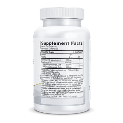 A list of supplement facts