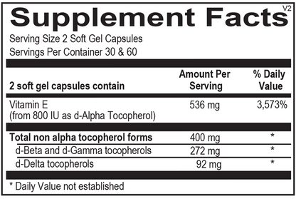 A picture of a label with supplement facts