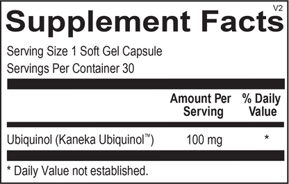 A list of supplement facts.  