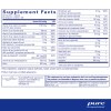 Supplement facts and ingredient information for a bottle of Pure Encapsulations O.N.E. Multivitamin