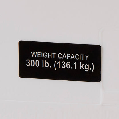 Raised Toilet Seat Carex® Economy 5-1/2 Inch Height White 300 lbs. Weight Capacity (FGB302C0 0000)