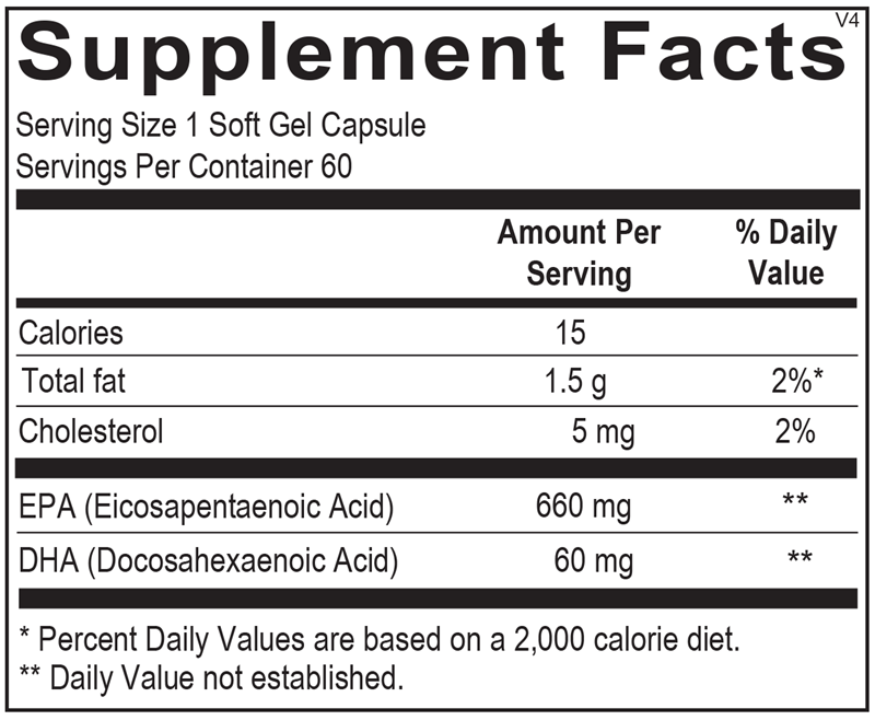 A picture of a label with supplement facts