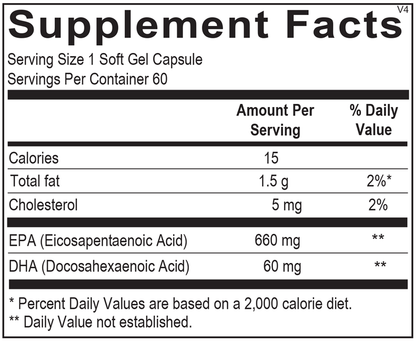 A picture of a label with supplement facts
