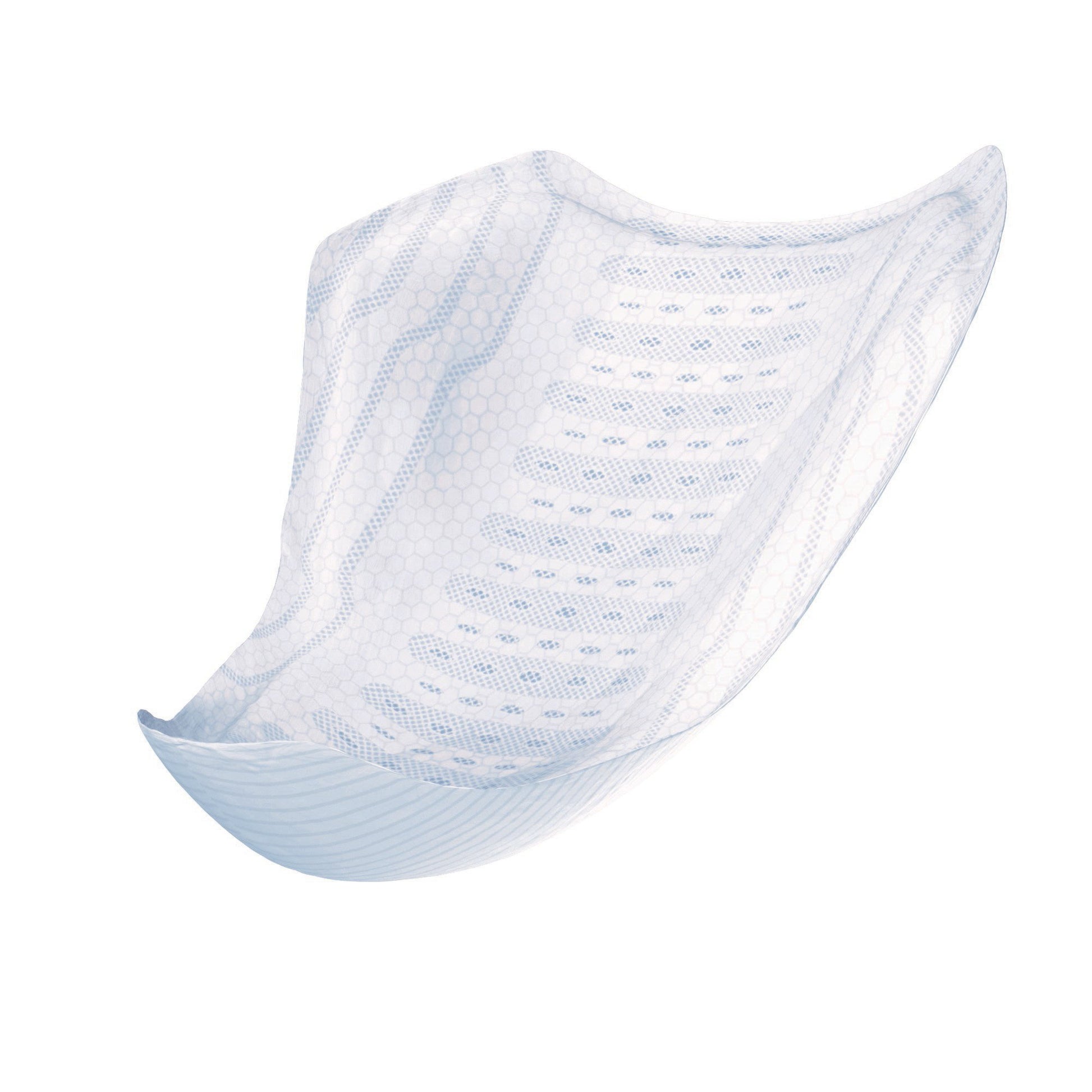 Light blue ankle sock on a white background