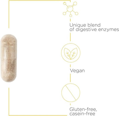 A tan capsule, vegan, gluten and casein free