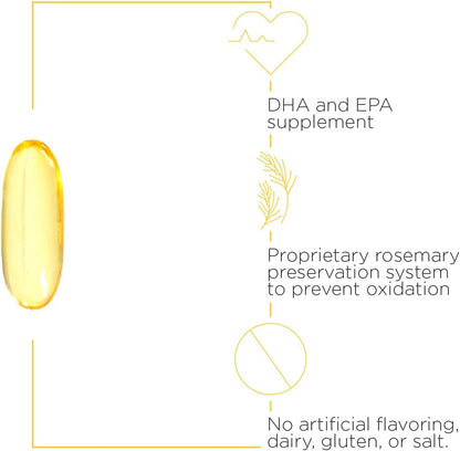 A long softgel that is free of dairy, gluten salt and artificial flavoring.  