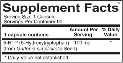 A picture of the supplement facts label.