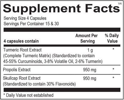 A picture of a label with supplement facts