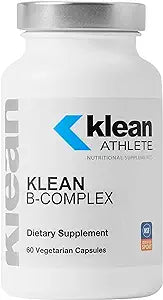 A bottle of Klean B complex, 60 vegetarian capsules
