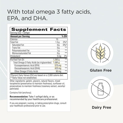 A picture of a label with supplement facts