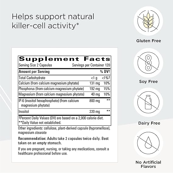 A list of supplement facts.